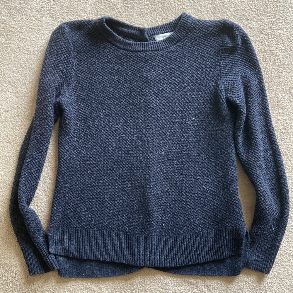 Madewell Backroad Button Back Sweater